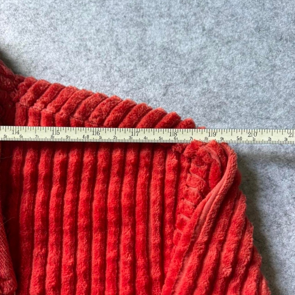 Woolrich Ladies Corduroy Zip jacket  with pockets XXL Winter Coral - Picture 6 of 8